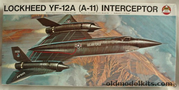 Revell 1/72 Lockheed YF-12A (A-11) Interceptor - (AHM Release), FN-51-300 plastic model kit